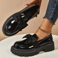 Mocasines de Plataforma Lindos y Elegantes con Moño