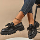 Mocasines de Plataforma Lindos y Elegantes con Moño
