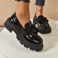 Mocasines de Plataforma Lindos y Elegantes con Moño