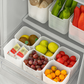 Caja de almacenamiento multifuncional para refrigerador