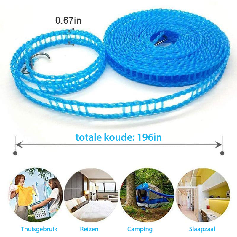 🔥Oferta especial: 50 % de descuento🔥Tendedero resistente al viento y antideslizante