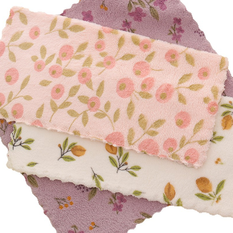 🔥Oferta especial 2025🔥paños de cocina de franela coral: paños de limpieza superabsorbentes y de secado rápido para uso doméstico y en la cocina 🍽️🧽