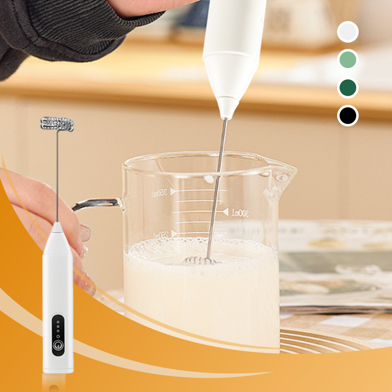☕ ¡50% DE DESCUENTO POR TIEMPO LIMITADO! ✨ Espumador y Mezclador Eléctrico de Bebidas – 3 Velocidades Ajustables, Recargable por USB, Fácil de Limpiar 🥛