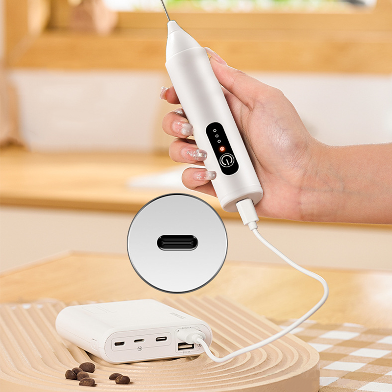 ☕ ¡50% DE DESCUENTO POR TIEMPO LIMITADO! ✨ Espumador y Mezclador Eléctrico de Bebidas – 3 Velocidades Ajustables, Recargable por USB, Fácil de Limpiar 🥛