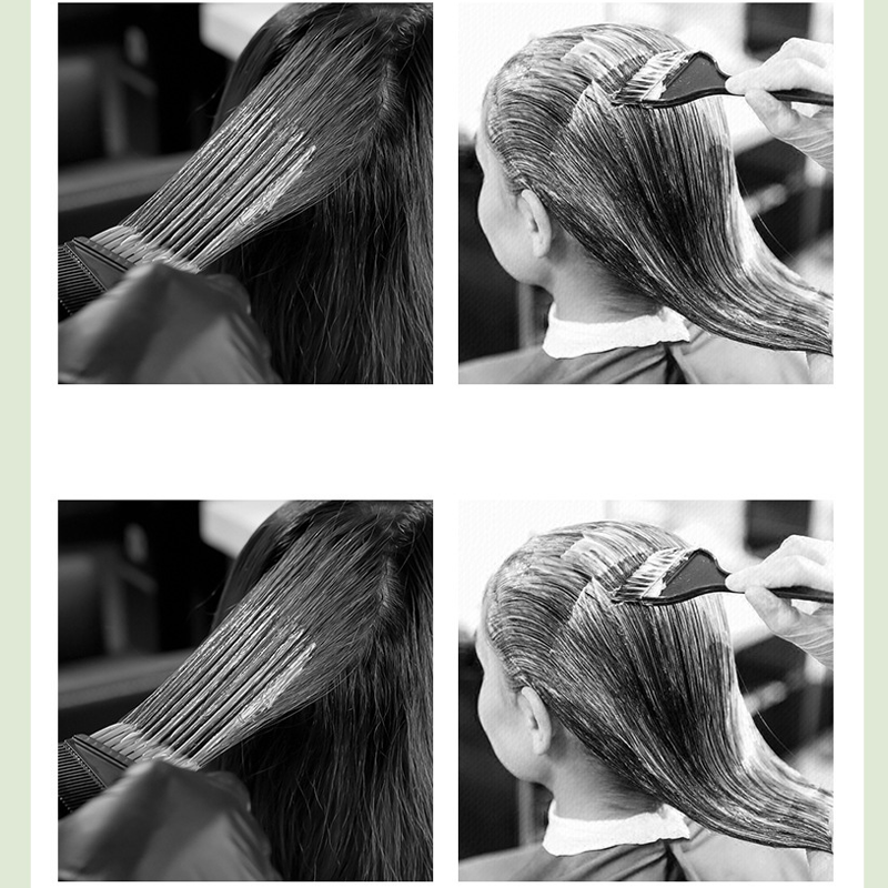 Tinte para el cabello suave, de origen vegetal y de uso rápido