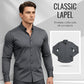 🔥VENTA DEL ÚLTIMO DÍA 50% DE DESCUENTO🔥Camisas de botones de manga larga con solapa de color sólido para hombre
