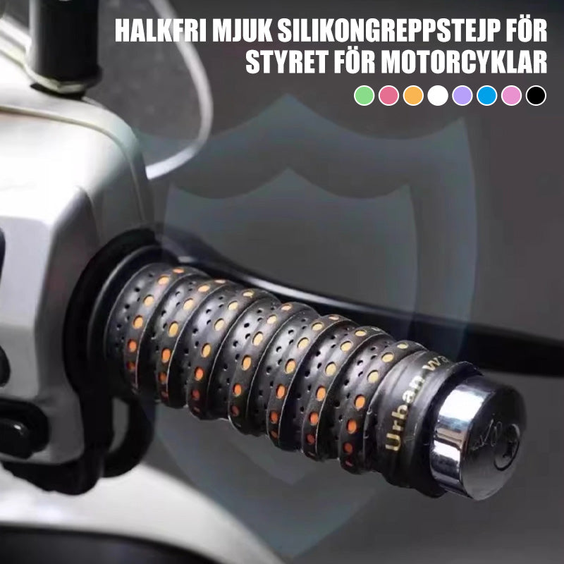 💯Cinta antideslizante de silicona suave para manillares de motocicleta