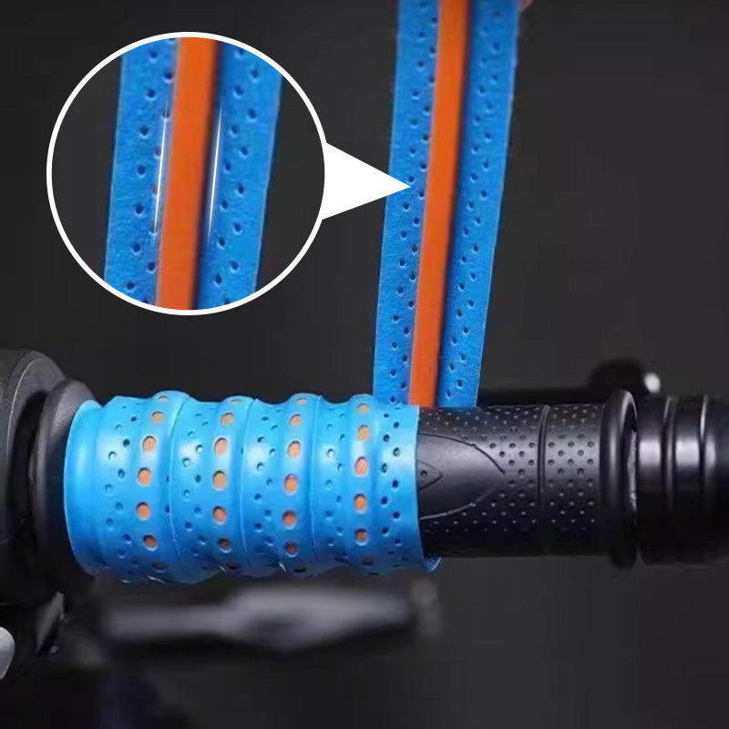 💯Cinta antideslizante de silicona suave para manillares de motocicleta