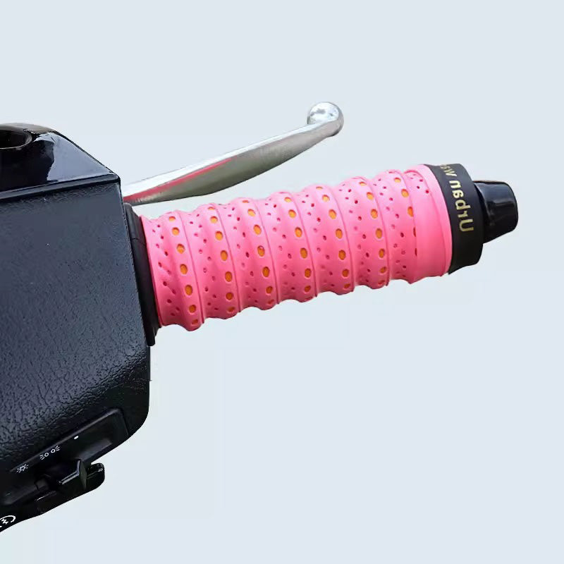 💯Cinta antideslizante de silicona suave para manillares de motocicleta