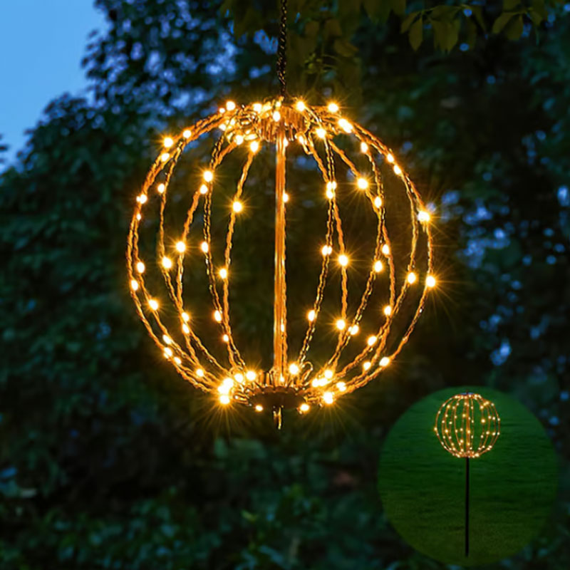 📢📢50% DE DESCUENTO !! ⏰Luz esférica LED colgante – Resplandor suave y encanto decorativo ✨