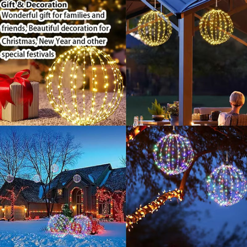 📢📢50% DE DESCUENTO !! ⏰Luz esférica LED colgante – Resplandor suave y encanto decorativo ✨