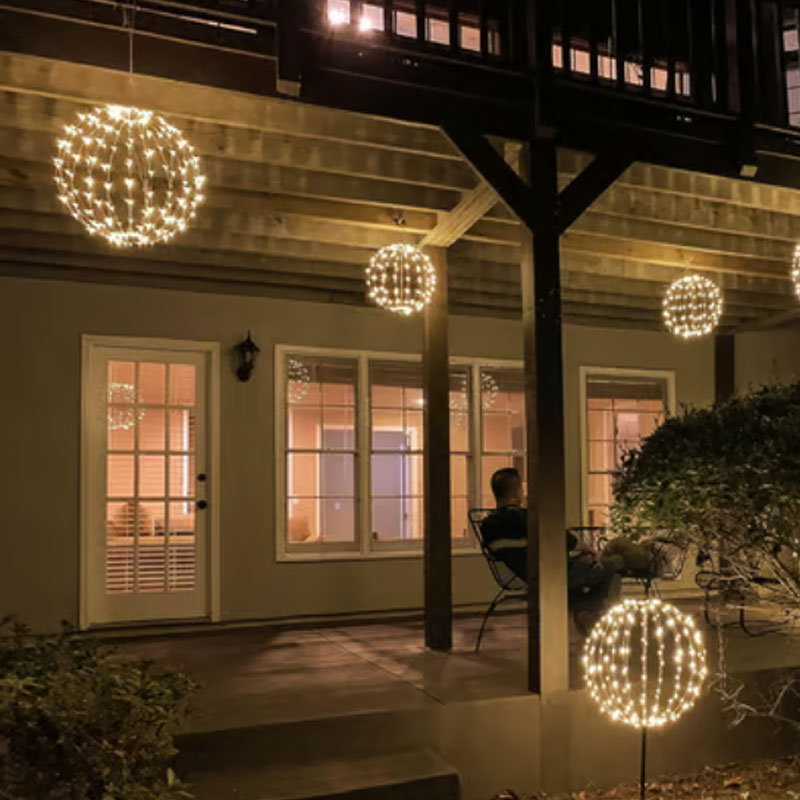 📢📢50% DE DESCUENTO !! ⏰Luz esférica LED colgante – Resplandor suave y encanto decorativo ✨