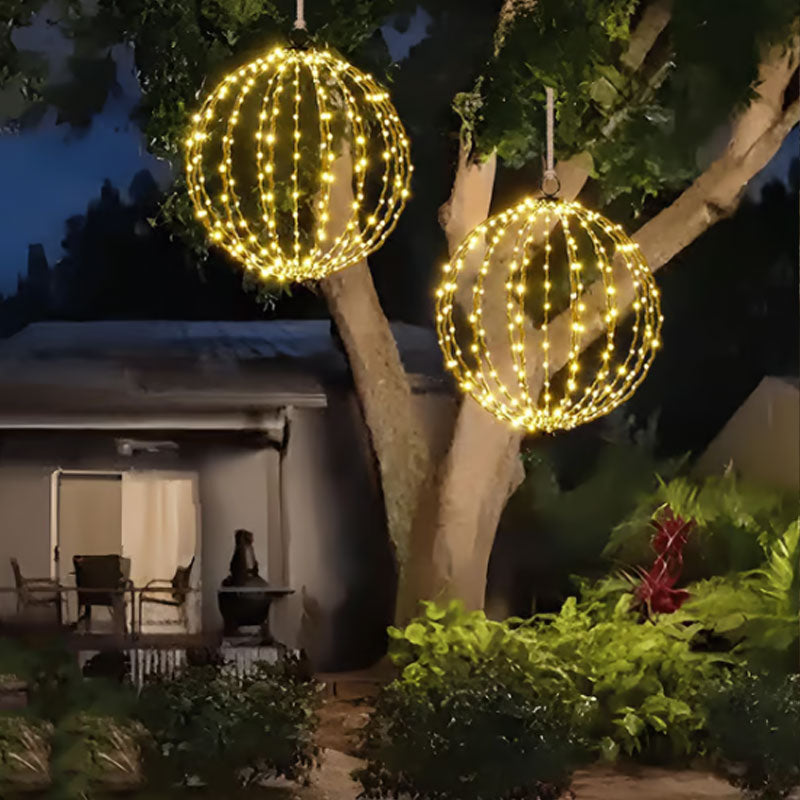 📢📢50% DE DESCUENTO !! ⏰Luz esférica LED colgante – Resplandor suave y encanto decorativo ✨