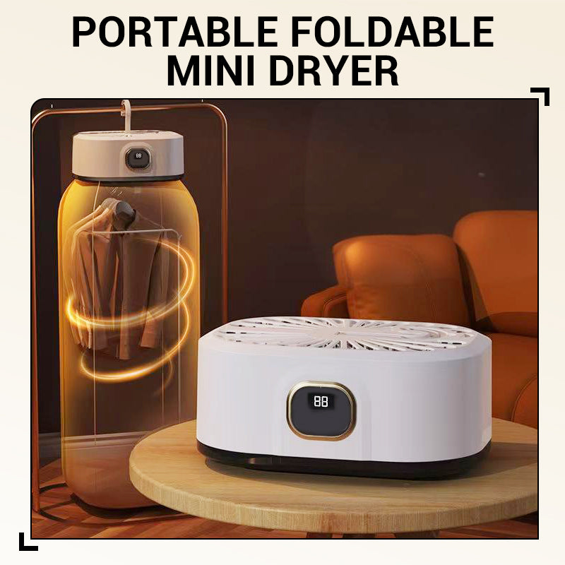 ⏳¡Oferta por tiempo limitado! ⏰Mini Secadora Portátil Plegable🚀¡Envío gratis! 🚀