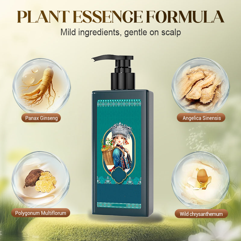 🔥Oferta especial 2025🔥Tinte capilar de extractos vegetales de 207 ml para cabello canoso