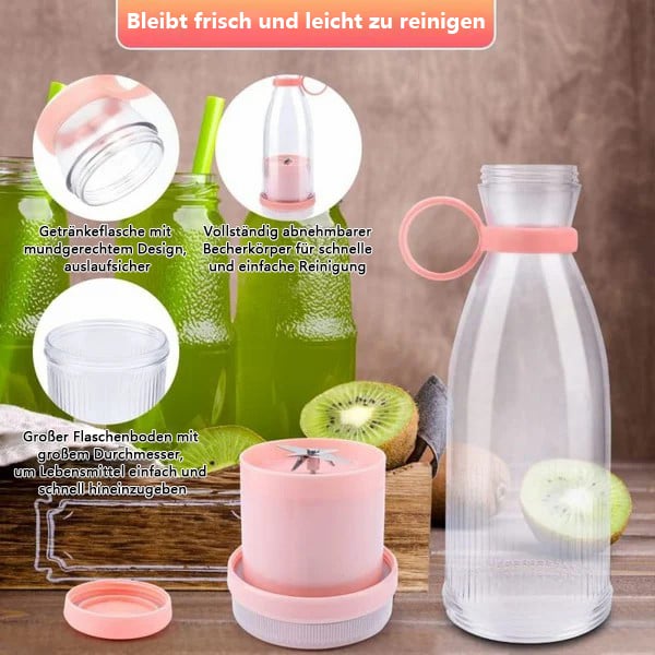 🎄 Ofertas especiales para Navidad 🎄 Extractor de jugo portátil más vendido | 🌟 ¡Disfruta de jugo fresco en cualquier momento y en cualquier lugar!
