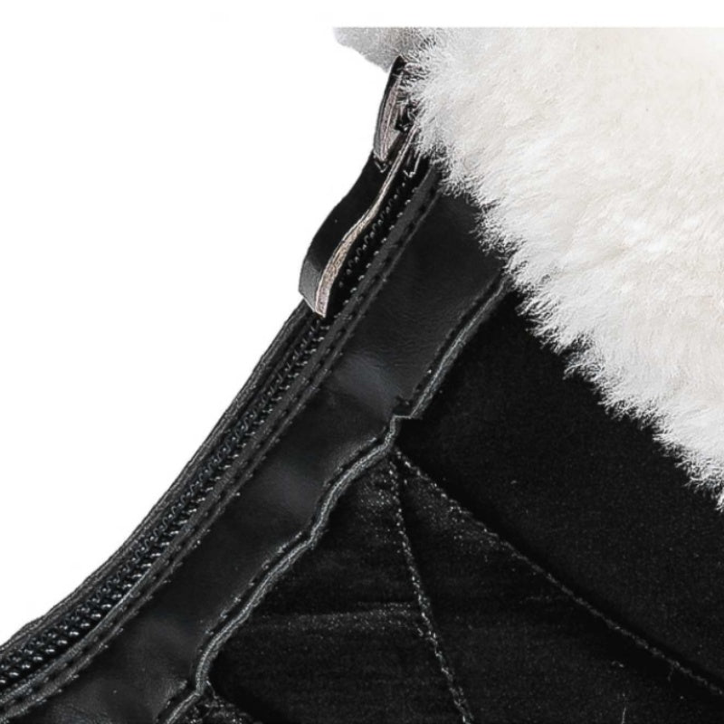 👢 69% DE DESCUENTO! ✨ Botas de Nieve para Mujer con Cremallera - Aislamiento Térmico y Suela Antideslizante para Climas Invernales Extremos ❄️🔒