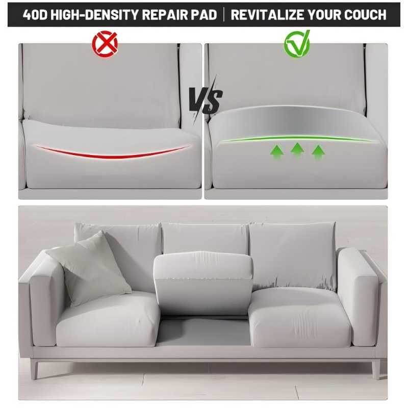 Soporte para Cojín de Sofá para Asiento Hundido