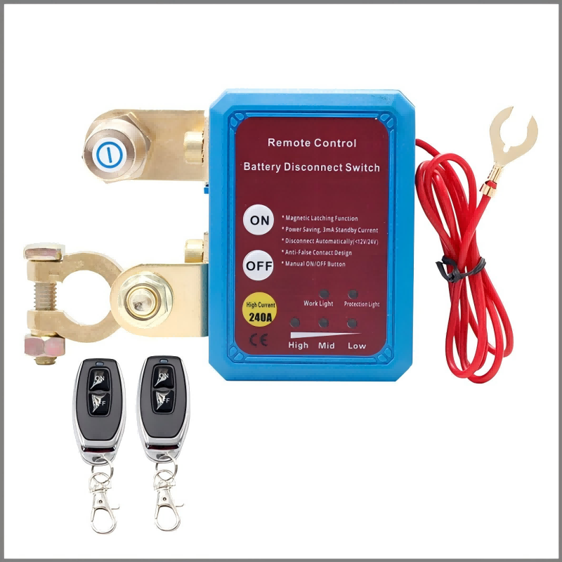 Interruptor de Desconexión de Batería para Auto con Control Remoto