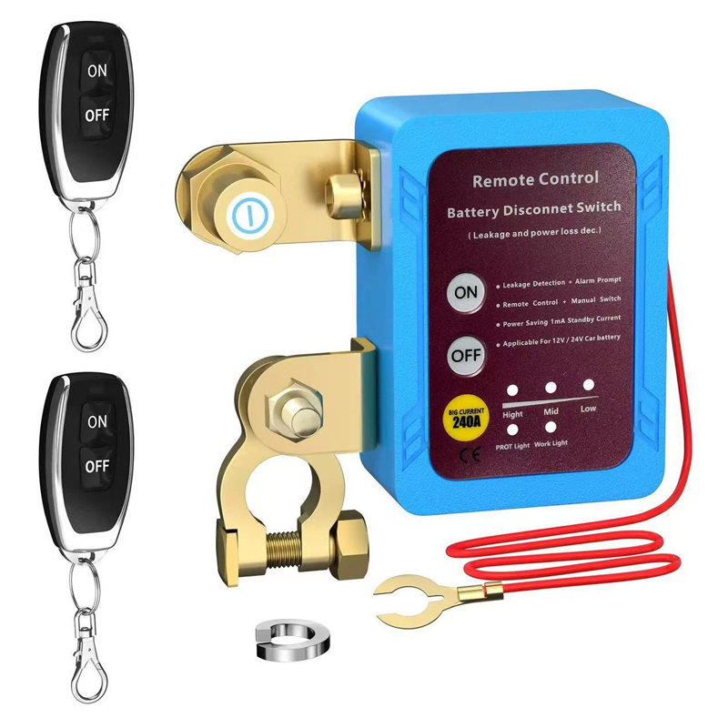 Interruptor de Desconexión de Batería para Auto con Control Remoto