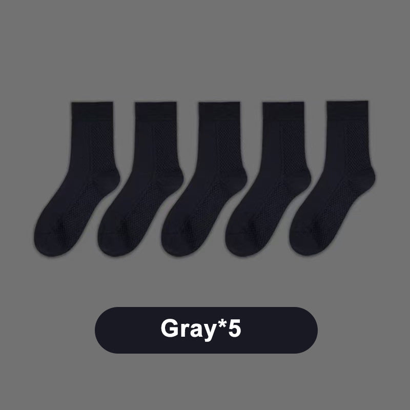 Calcetines deportivos de grafeno antiolor para hombre (5 pares)