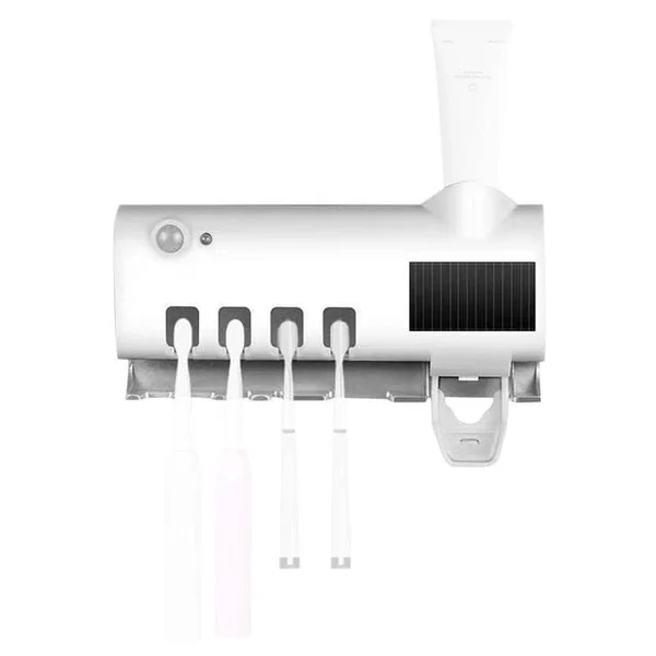 🎁Rebajas 50% de descuento💥Soporte inteligente para cepillos de dientes con esterilización UV🦷