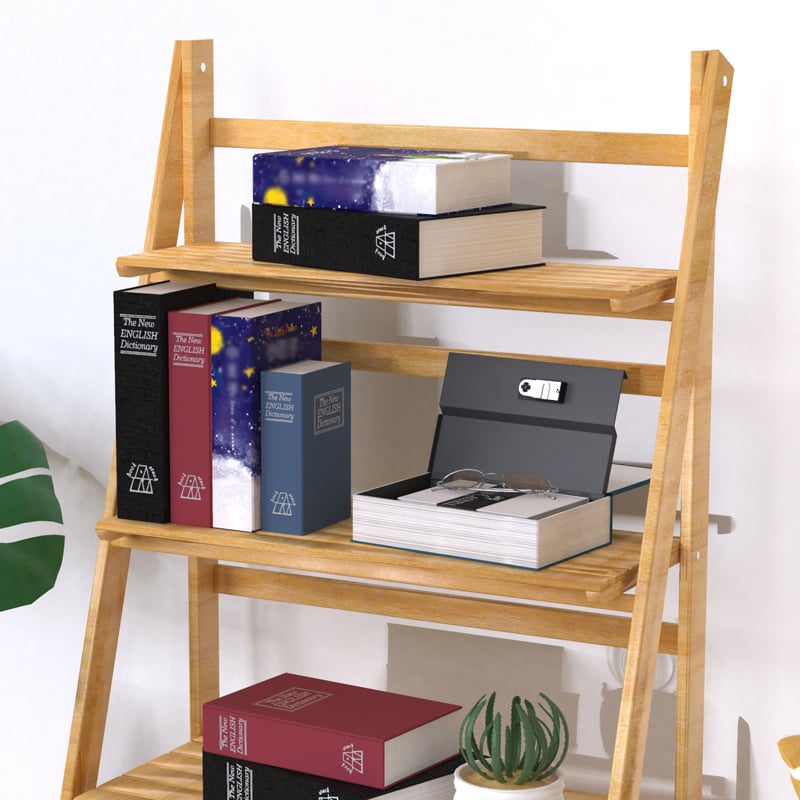 ⚡OFERTA RELÁMPAGO NEGRA💵Caja Fuerte Secreta Tipo Libro🔒🎁