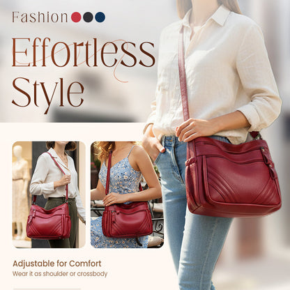 Bolsa de Hombro para Mujer a la Moda con Correa Ajustable