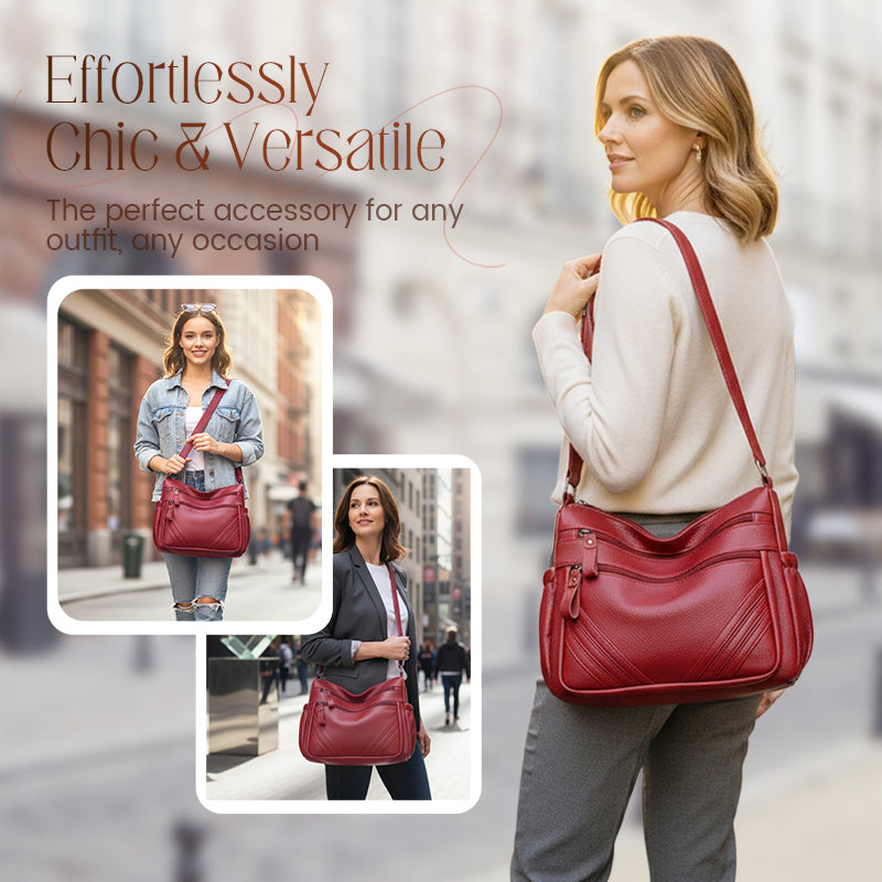 Bolsa de Hombro para Mujer a la Moda con Correa Ajustable
