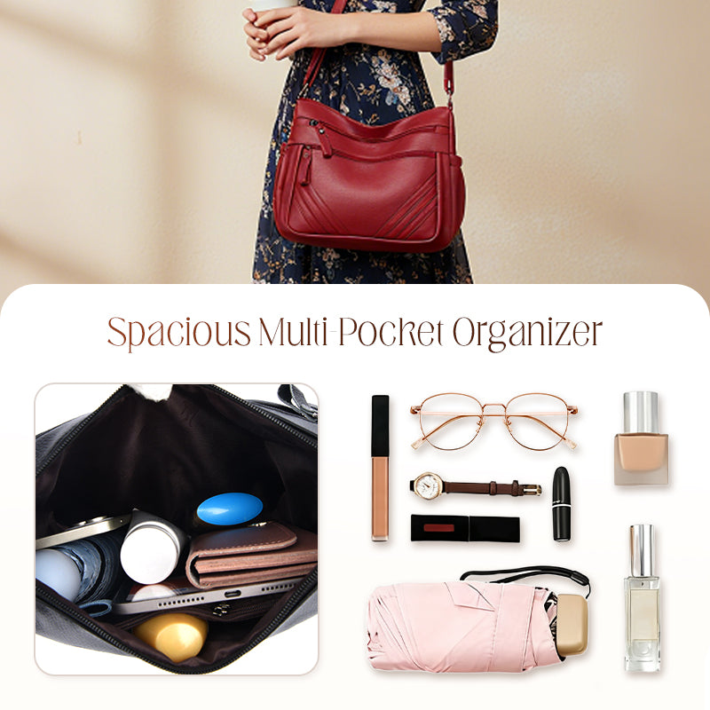 Bolsa de Hombro para Mujer a la Moda con Correa Ajustable