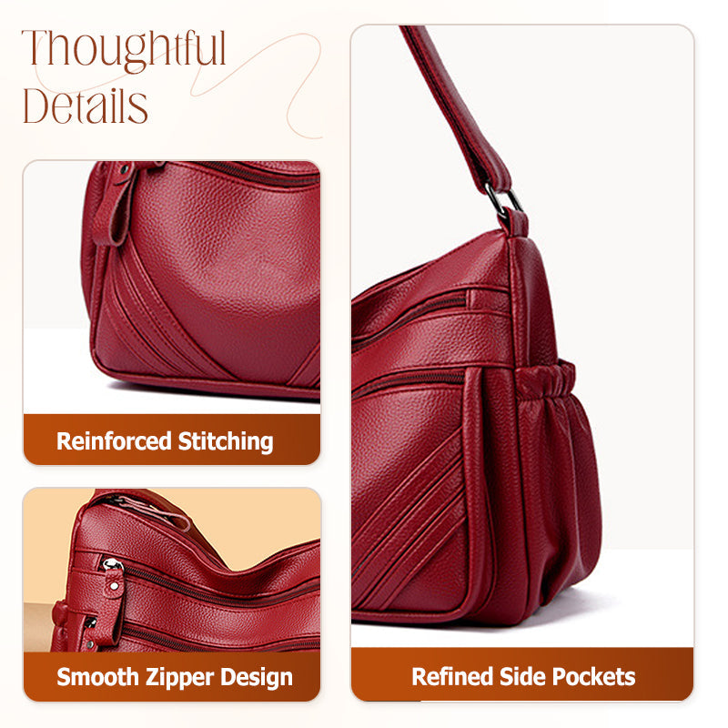 Bolsa de Hombro para Mujer a la Moda con Correa Ajustable