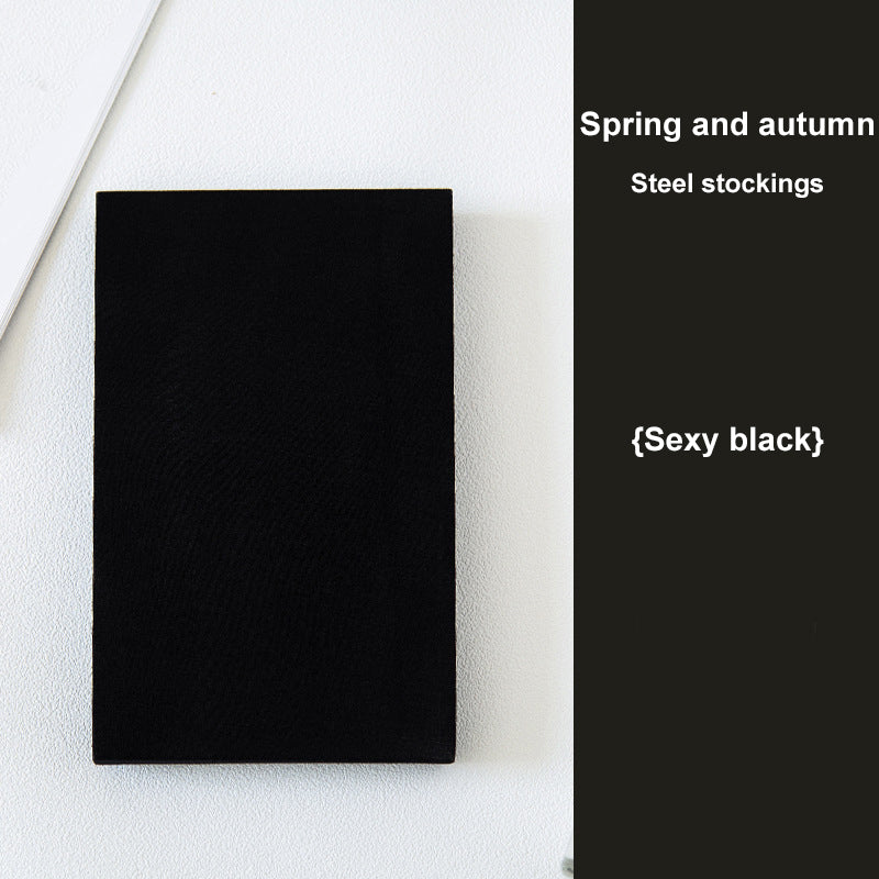 Medias transparentes brillantes para mujer: resistentes a enganches y antideslizantes