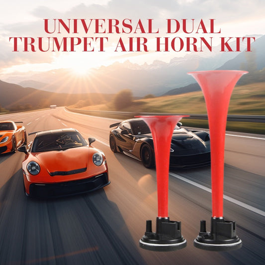 🔥 Kit de Bocina de Aire de Doble Trompeta Universal