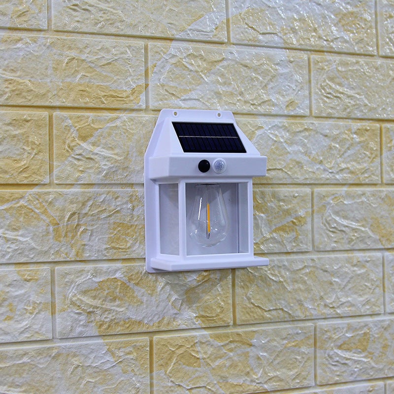 🎁Compre 2 y llévese 1 gratis⏳Lámpara de pared solar con sensor de movimiento y tungsteno
