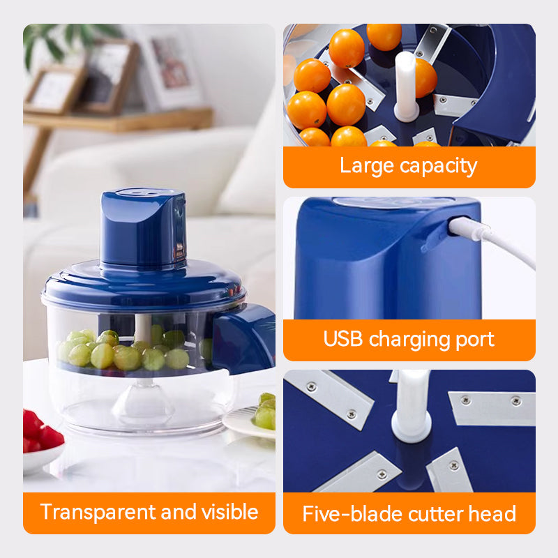 ⏳50 % de descuento por tiempo limitado⏰Pelador eléctrico transparente para frutas y verduras🍇🧄