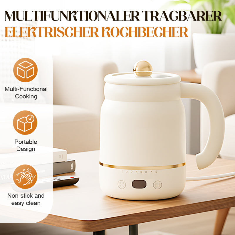 ⏳Oferta navideña por tiempo limitado: 50 % de descuento⏰Taza eléctrica portátil multifuncional para cocinar