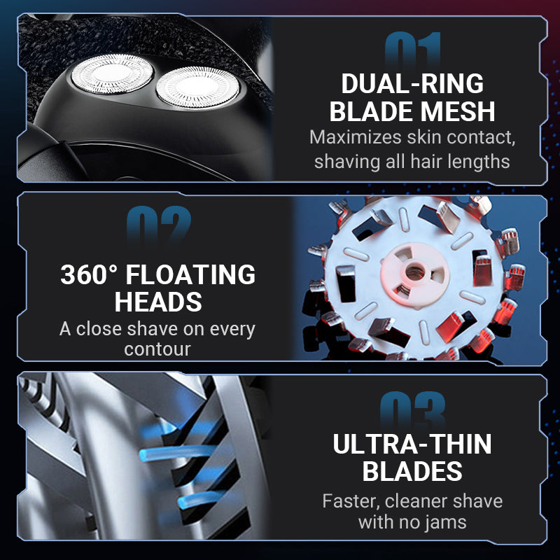 🎄 Promociones Navideñas🎁Afeitadora Eléctrica Portátil Multifunción