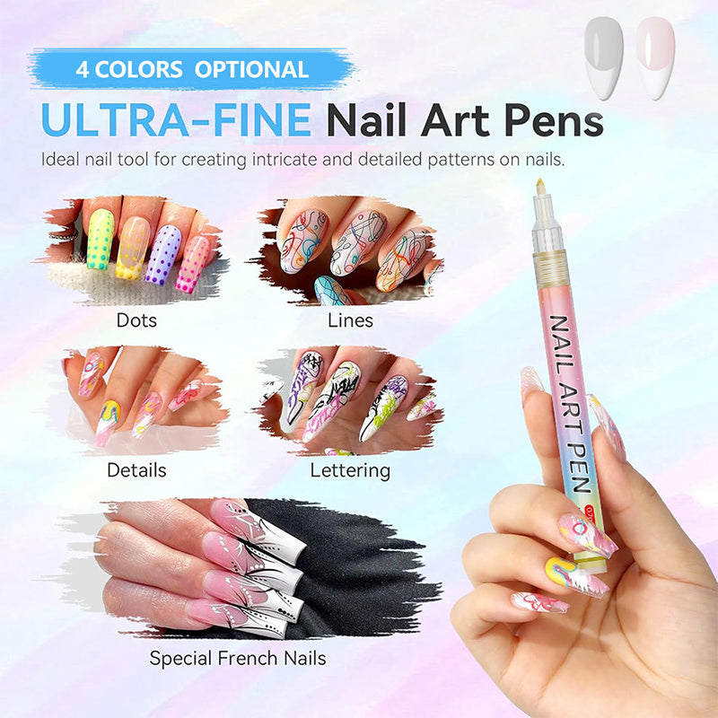 Set Profesional de 12 Lápices de Arte de Uñas