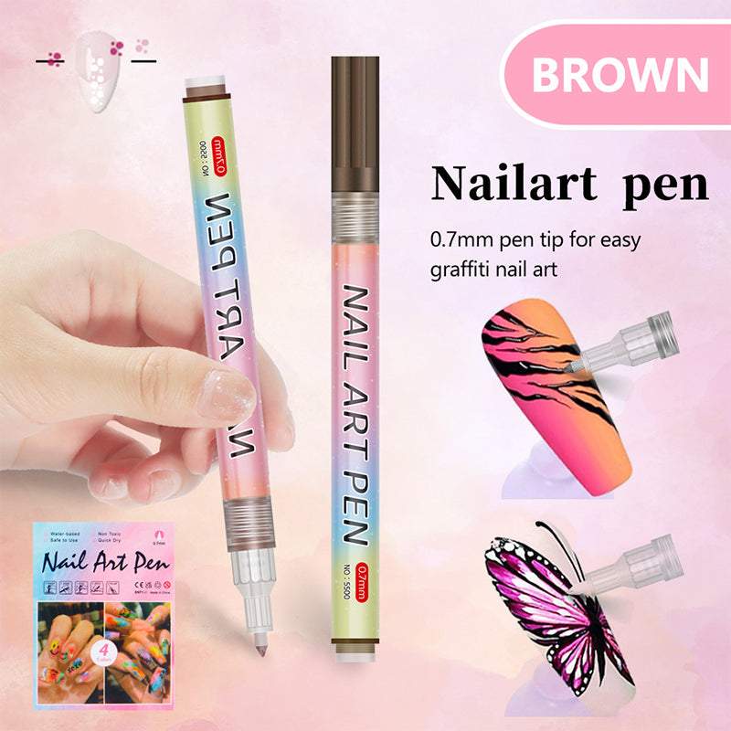 Set Profesional de 12 Lápices de Arte de Uñas