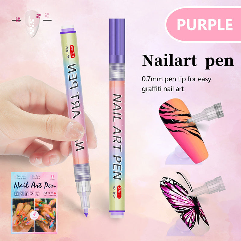 Set Profesional de 12 Lápices de Arte de Uñas