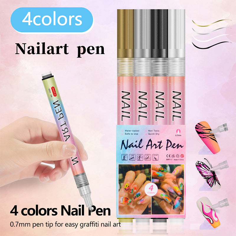 Set Profesional de 12 Lápices de Arte de Uñas
