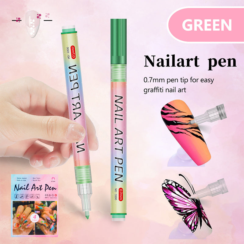 Set Profesional de 12 Lápices de Arte de Uñas