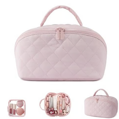 Neceser portátil de gran capacidad con asa