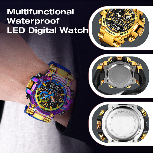 Reloj digital LED multifuncional impermeable - COMPRA 2 ENVÍO GRATIS