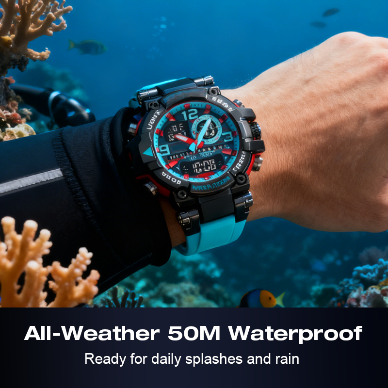 Reloj digital LED multifuncional impermeable - COMPRA 2 ENVÍO GRATIS