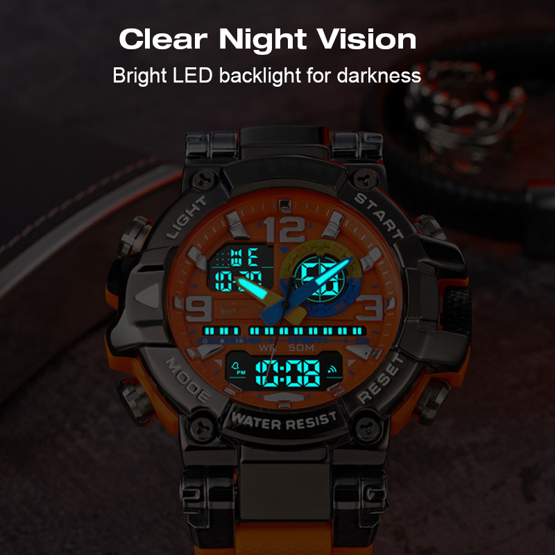 Reloj digital LED multifuncional impermeable - COMPRA 2 ENVÍO GRATIS