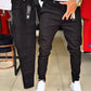 Pantalones ajustados de hombre con cintura ajustable