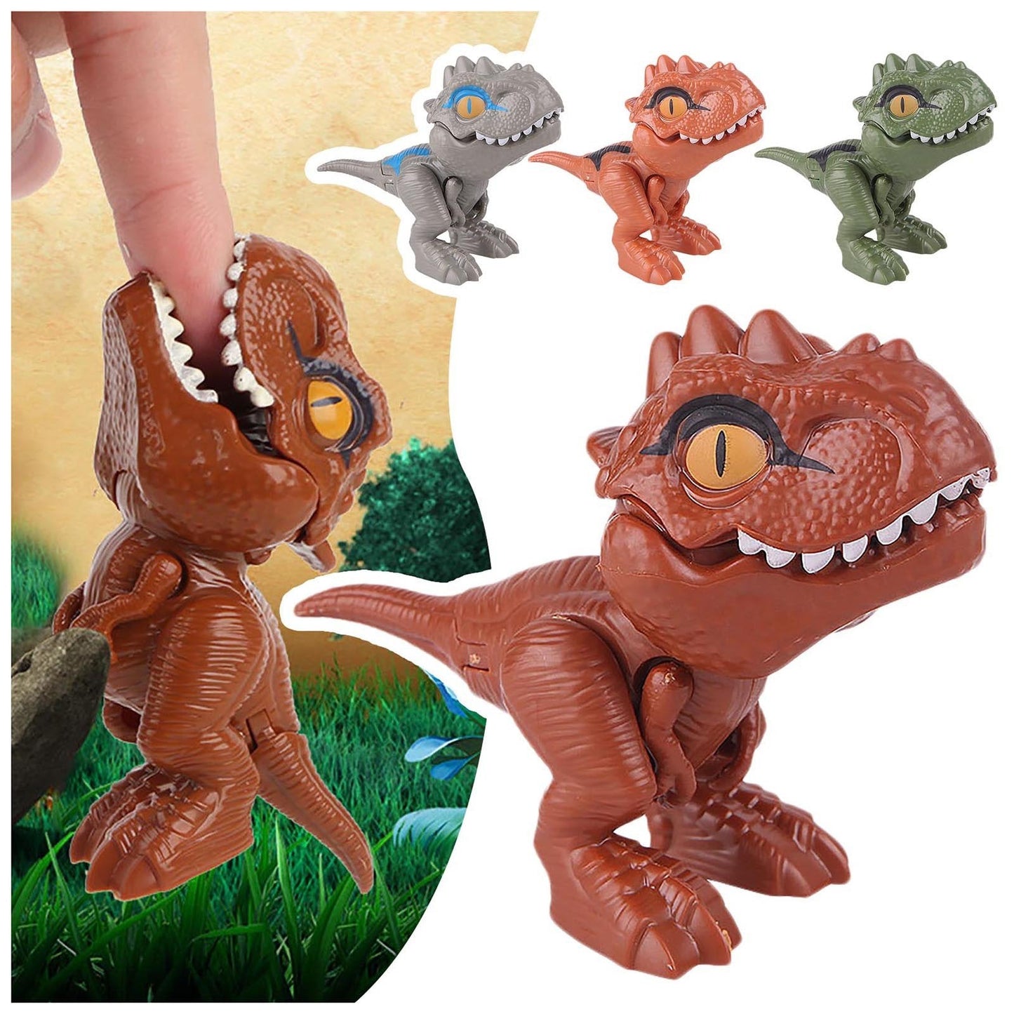 Juguete Dinosaurio que Muerde Dedos