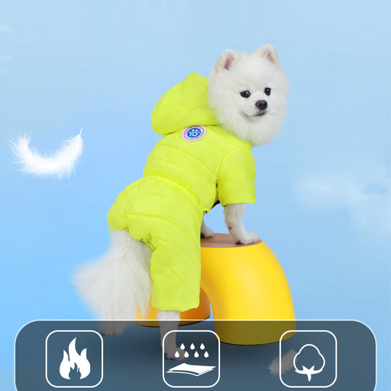 🎅 Ropa Navideña para Perros: Cálida, Impermeable y Acolchada para Invierno ❄️🎁