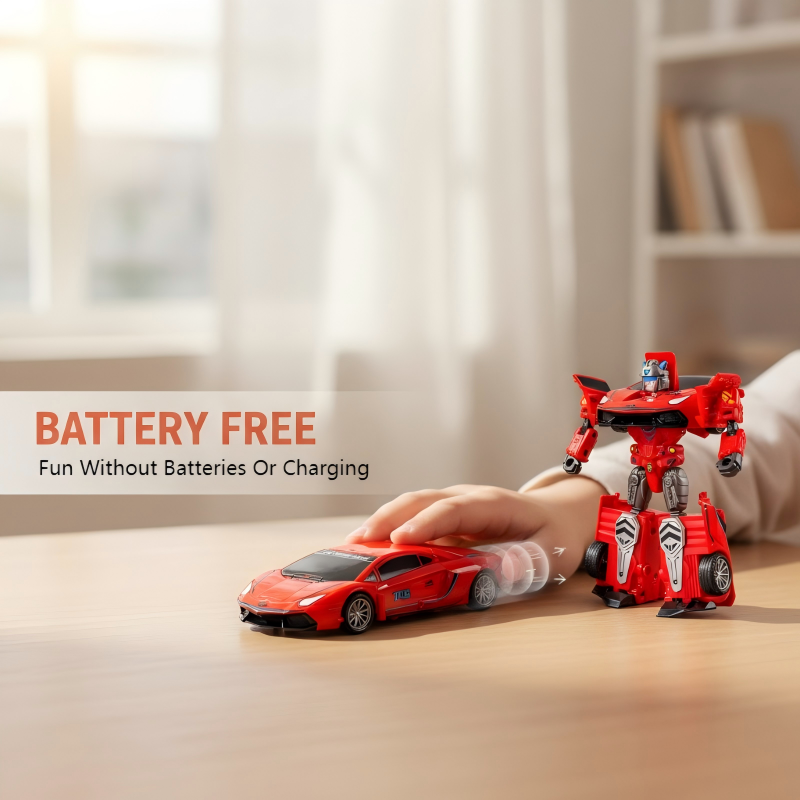 🔥🚗 ¡50% DCTO HOY! Carro de Juguete que se Transforma en Robot al Chocar – Súper Divertido y Favorito de los Niños 🤖✨